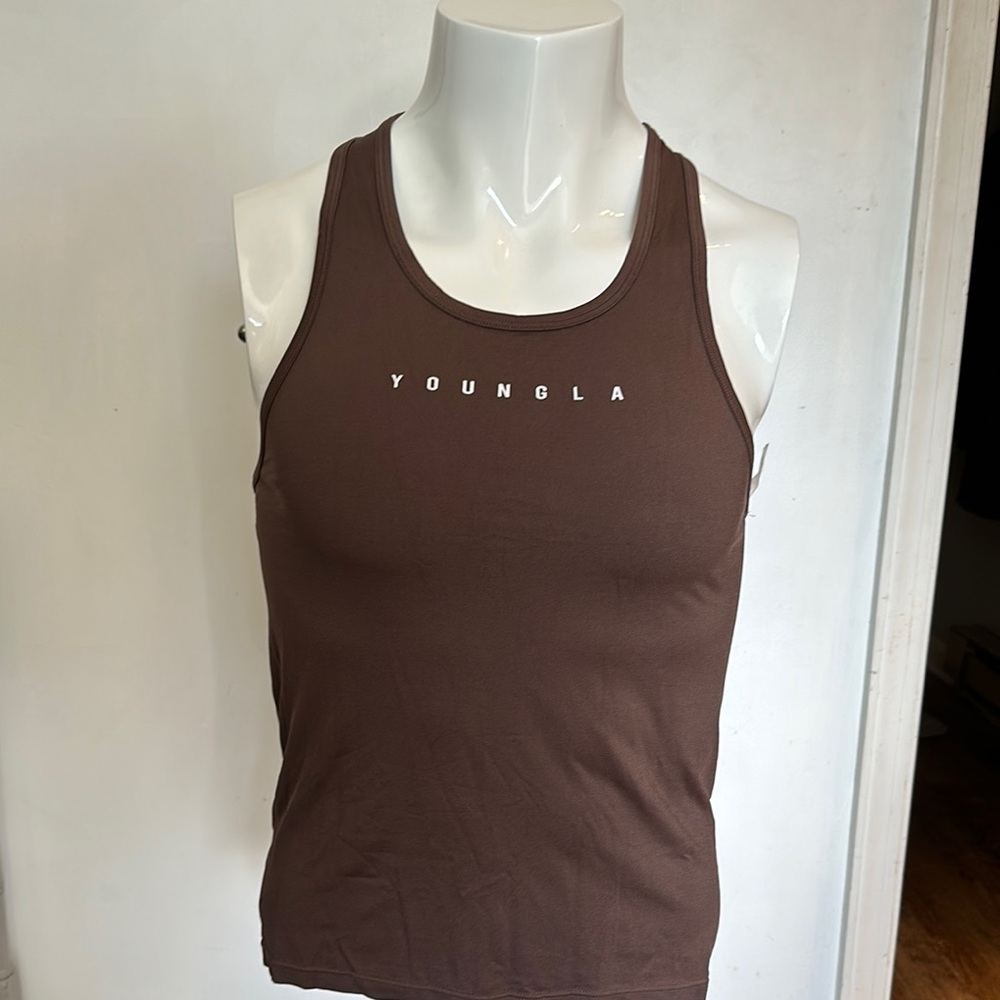 YoungLA Women's Brown Tank Top